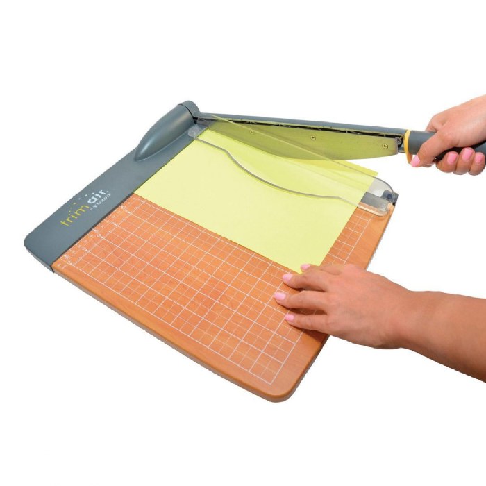 Alternate Image #1 of 12" Wooden Paper Trimmer