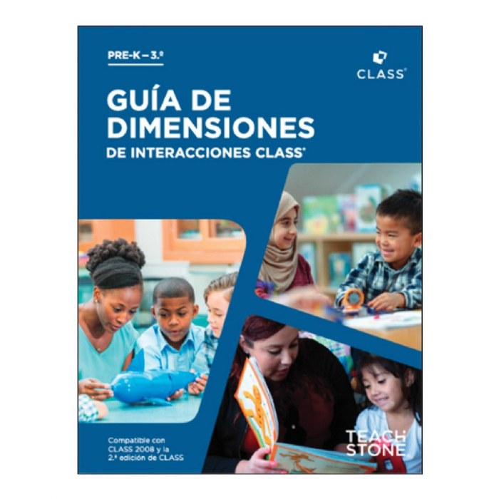 Primary Image of Pre-K-3rd CLASS Dimension Guide - Spanish
