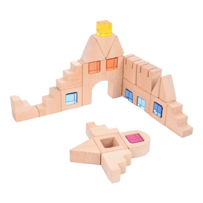 Alternate Image #1 of Wooden Gem Blocks