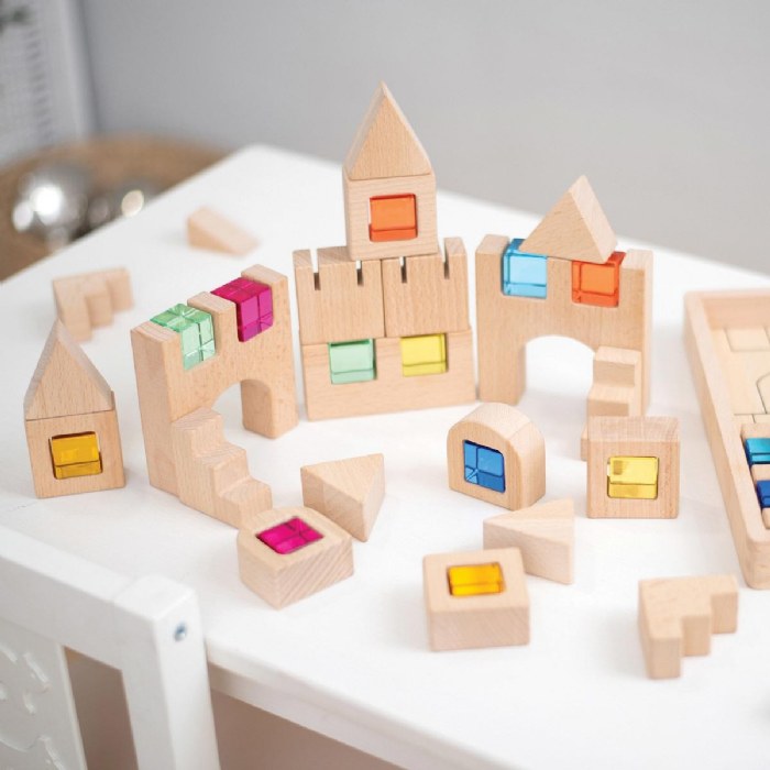 Alternate Image #1 of Wooden Gem Blocks