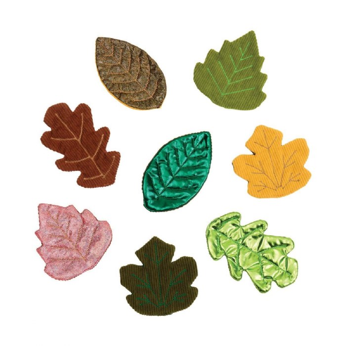 Alternate Image #1 of Crinkle Leaves - 30 Pieces