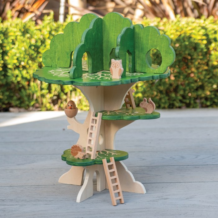 Alternate Image #1 of Woodland Trail Treehouse & Woodland Trail Accessory Set