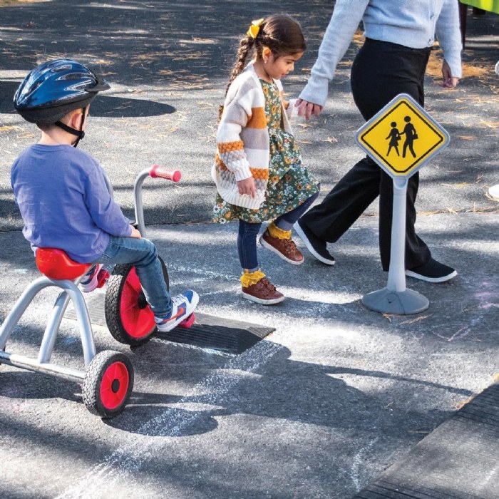 Alternate Image #1 of Jumbo Traffic Signs - Set of 6