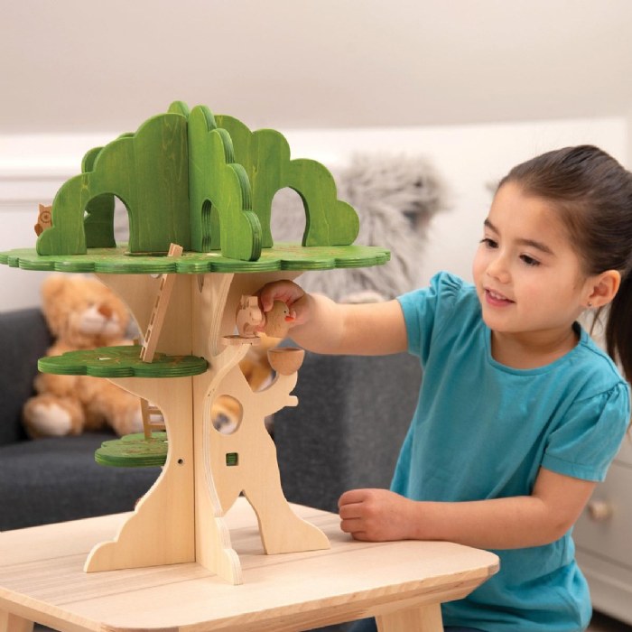 Alternate Image #1 of Woodland Trail Treehouse & Woodland Trail Accessory Set