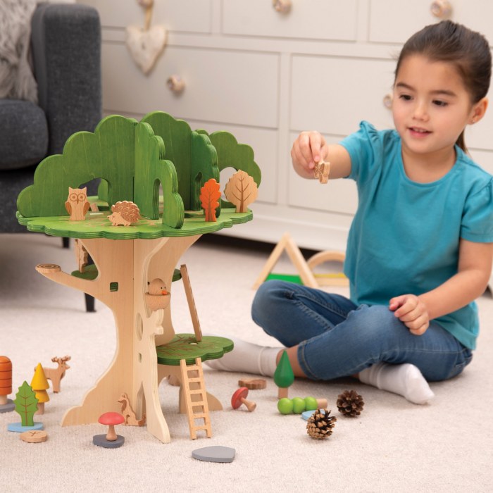 Alternate Image #1 of Woodland Trail Treehouse & Woodland Trail Accessory Set
