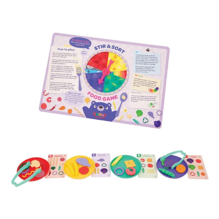 Alternate Image #1 of Stir & Sort Food Court Fine Motor Game