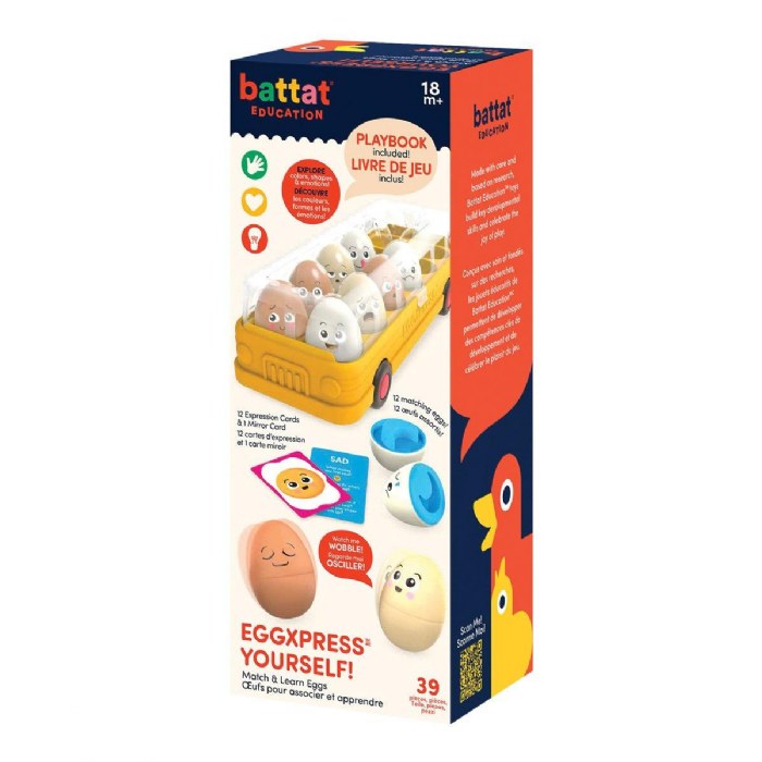 Alternate Image #1 of Eggxpress Yourself Match & Learn Eggs
