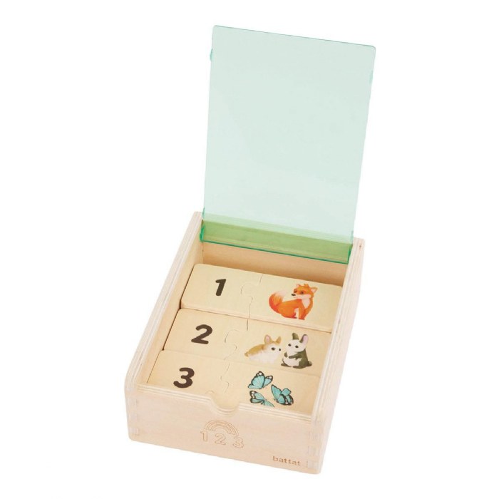 Primary Image of Wooden Numbers Puzzle Set