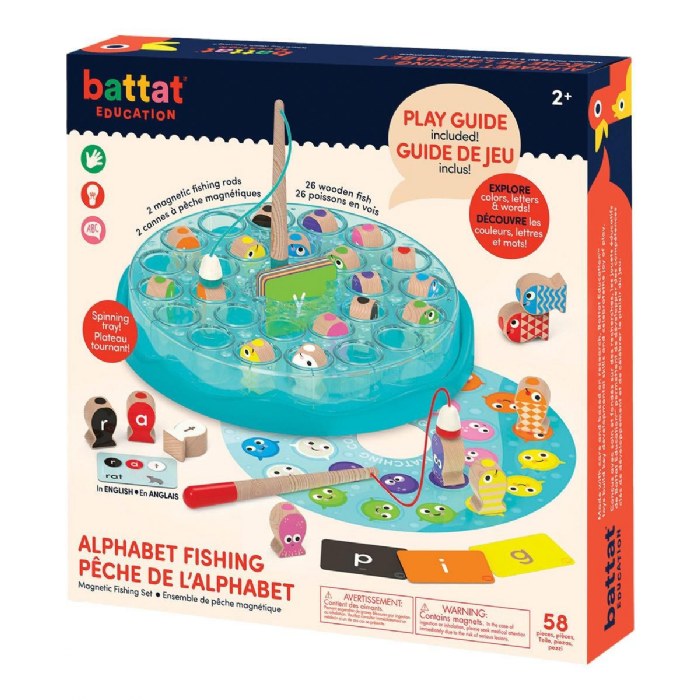 Alternate Image #1 of Magnetic Alphabet Fishing Game