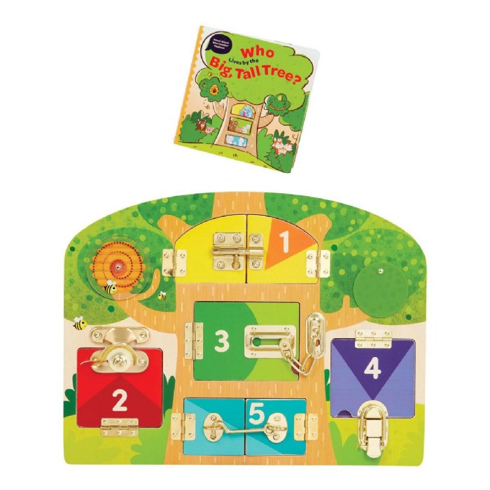 Alternate Image #1 of Wooden Lock & Latch Board