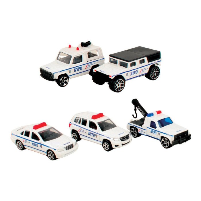Primary Image of Police Department Safety Vehicles - Set of 5