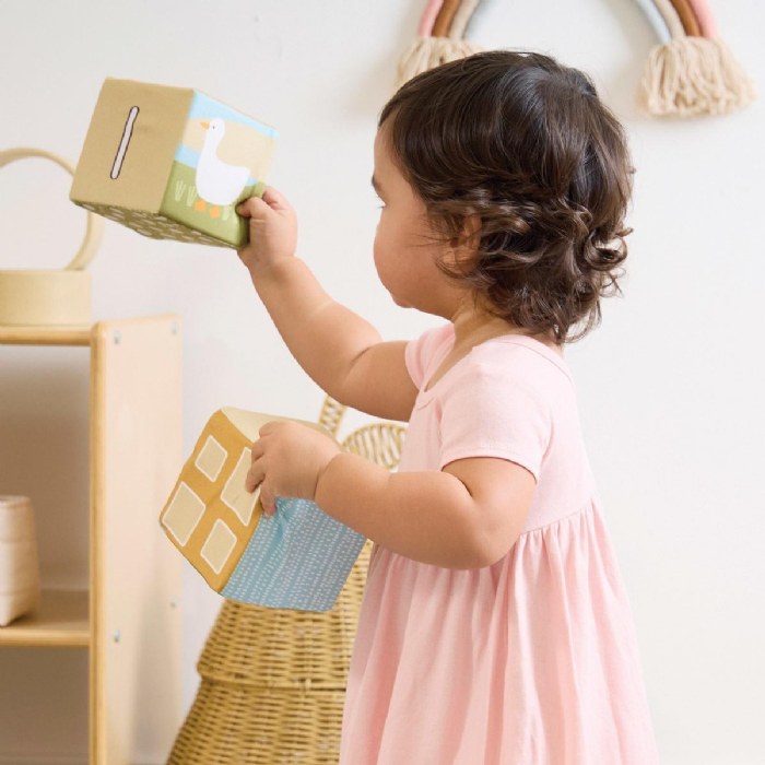 Alternate Image #1 of Farm Animal Soft Blocks - 6 Pieces