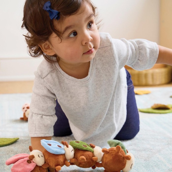 Alternate Image #1 of Crinkle and Texture Magnetic Ladybug Set