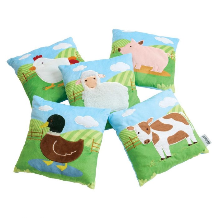 Primary Image of Farm Animal Pillows - Set of 5