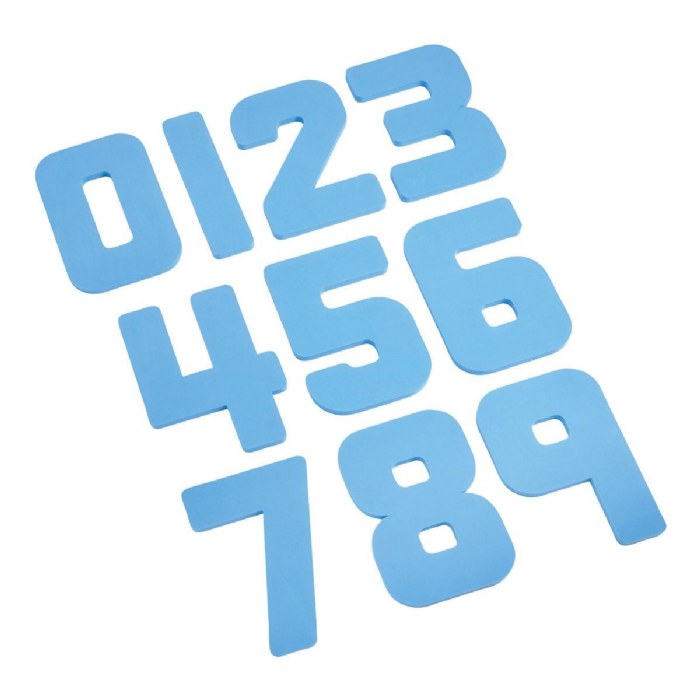 Primary Image of Jumbo Foam Numbers: 0-9
