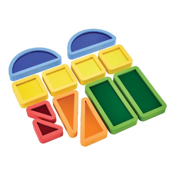 Primary Image of Mirror Foam Blocks - 12 Pieces