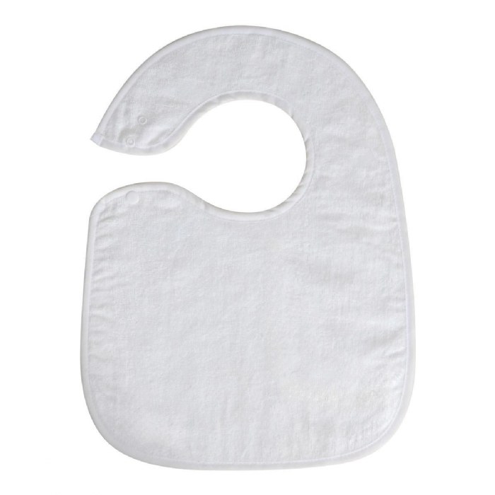 Alternate Image #1 of Soft Bibs with Snaps