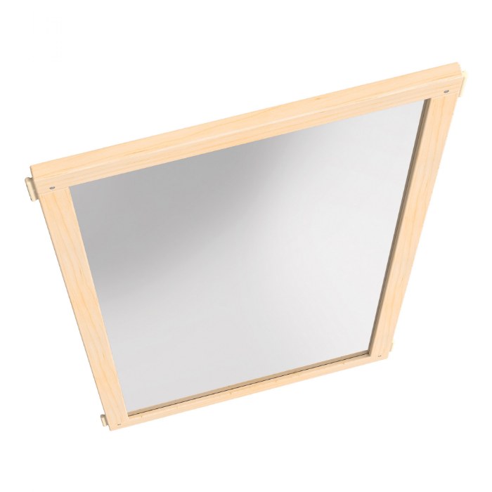 Alternate Image #1 of Create-A-Space&trade; Mirror Panel - 24.5"H x 48.5"W
