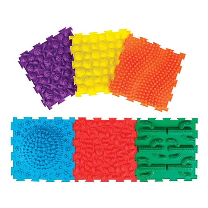Primary Image of Locking Tactile Tiles - Set of 6