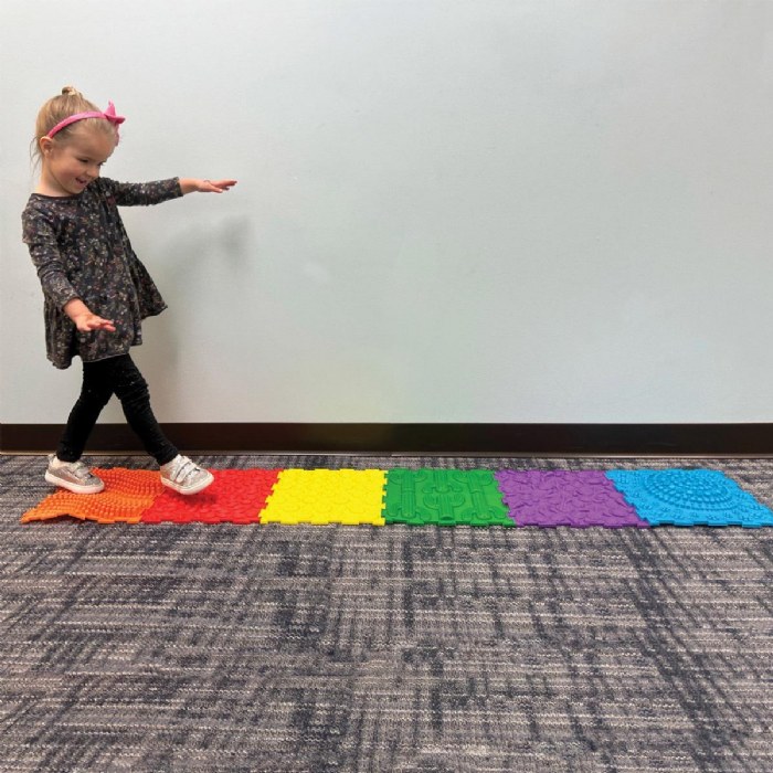 Alternate Image #1 of Locking Tactile Tiles - Set of 6