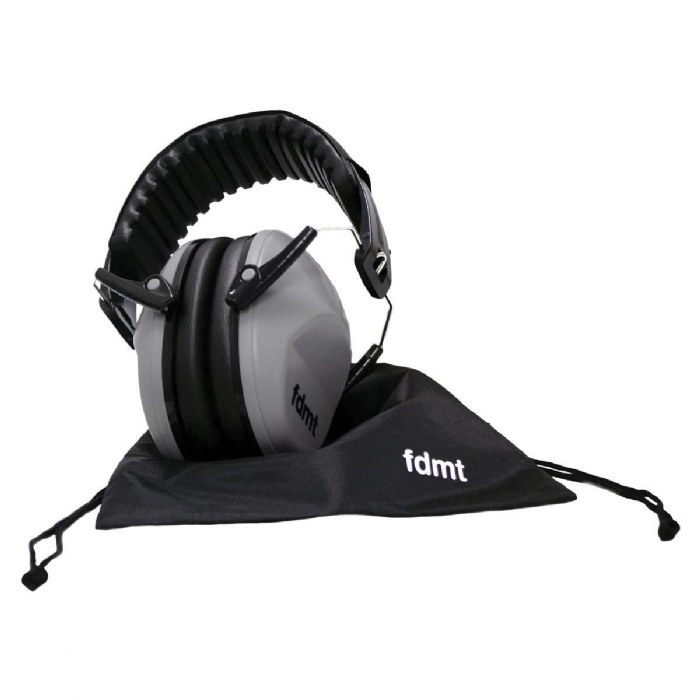 Alternate Image #1 of Noise Reduction Headphones - Gray