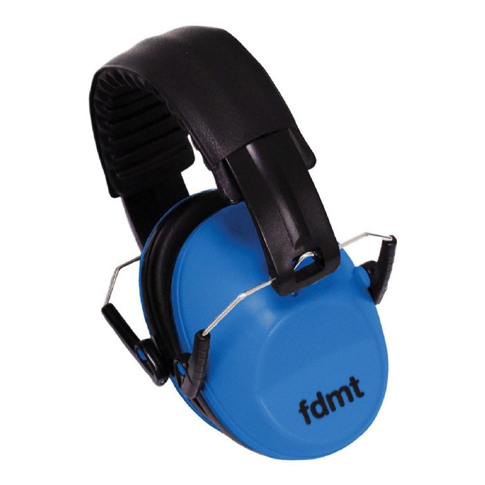 Primary Image of Noise Reduction Headphones - Blue