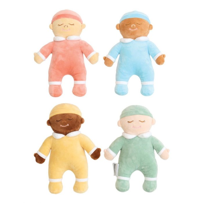 Alternate Image #1 of Cuddle Dolls - Set of 4