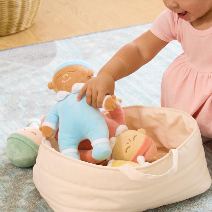 Alternate Image #1 of Cuddle Dolls - Set of 4