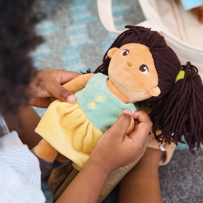 Alternate Image #1 of Multicultural Soft Dolls - Set of 4