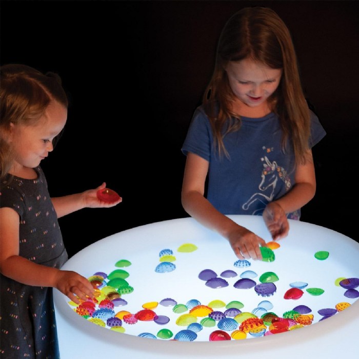 Alternate Image #1 of Transparent Tactile Shells - 108 Pieces