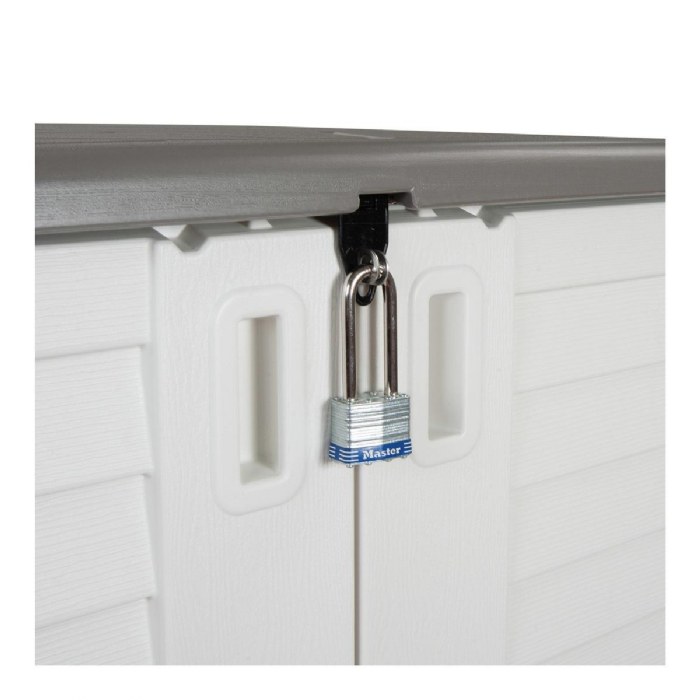 Alternate Image #1 of Outdoor Shed with Shelving