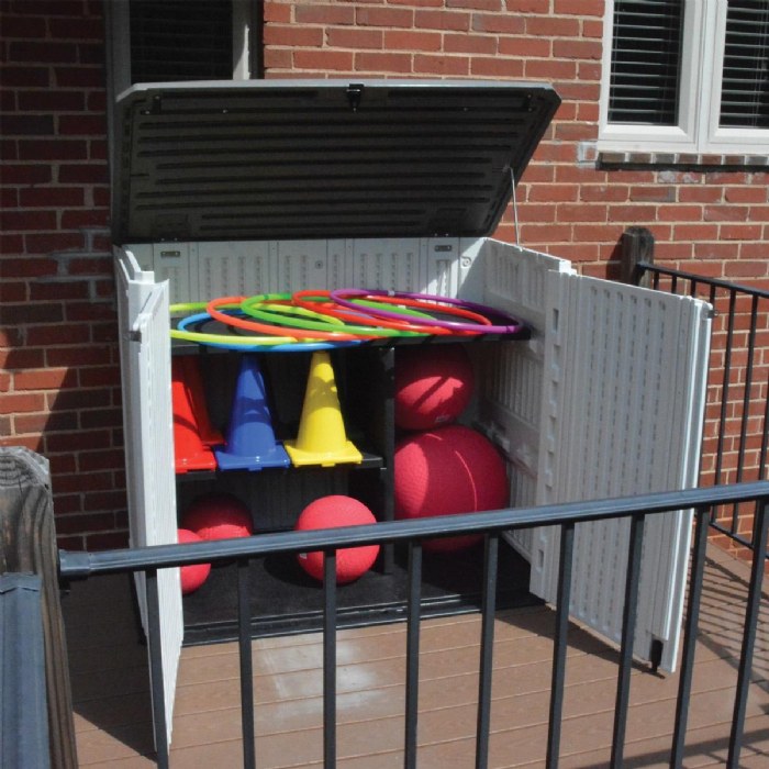 Alternate Image #1 of Outdoor Shed with Shelving
