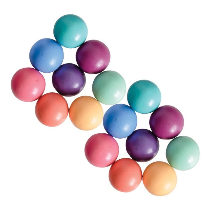 Primary Image of Ball Run Wooden Replacement Ball Pack - 32 Pieces