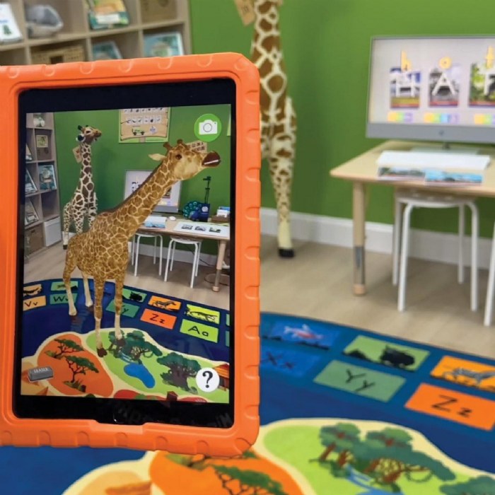 Alternate Image #1 of Rugs Alive&trade; Alphabet/Habitat Rug - 12' x 7'6" Oval