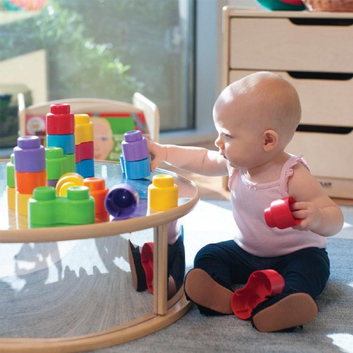 Alternate Image #1 of Soft Stack Baby Bricks - 32 Pieces