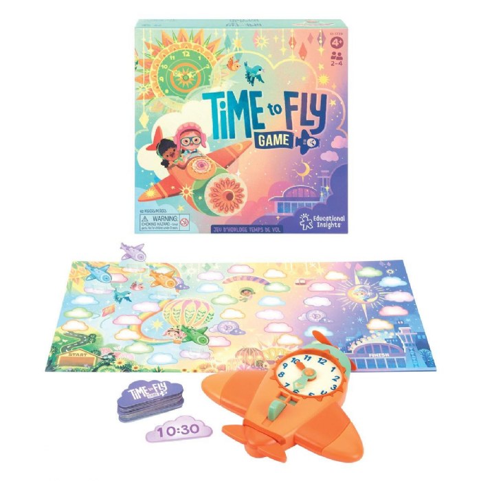 Alternate Image #1 of Time to Fly Game, A Telling Time Activity