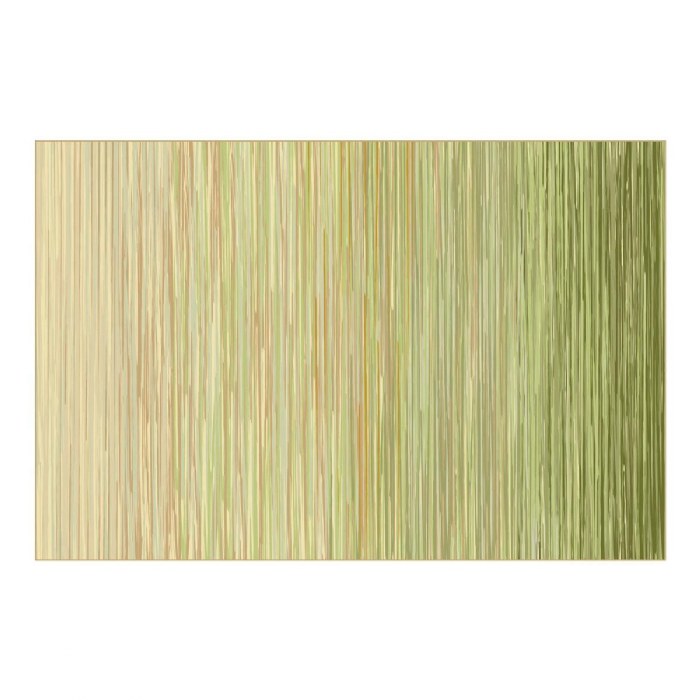Primary Image of Sense of Place Nature's Stripes Carpet - Green - 4' x 6' Rectangle