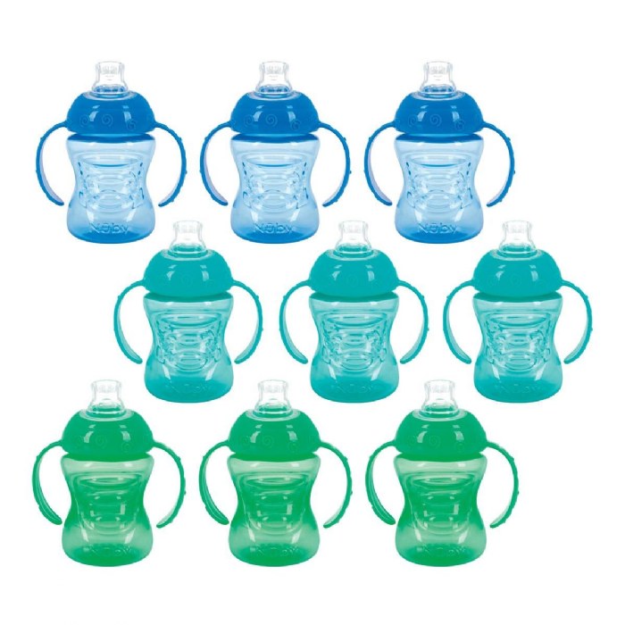 Primary Image of Grip N' Sip Soft Spout Trainer Cups - Set of 9