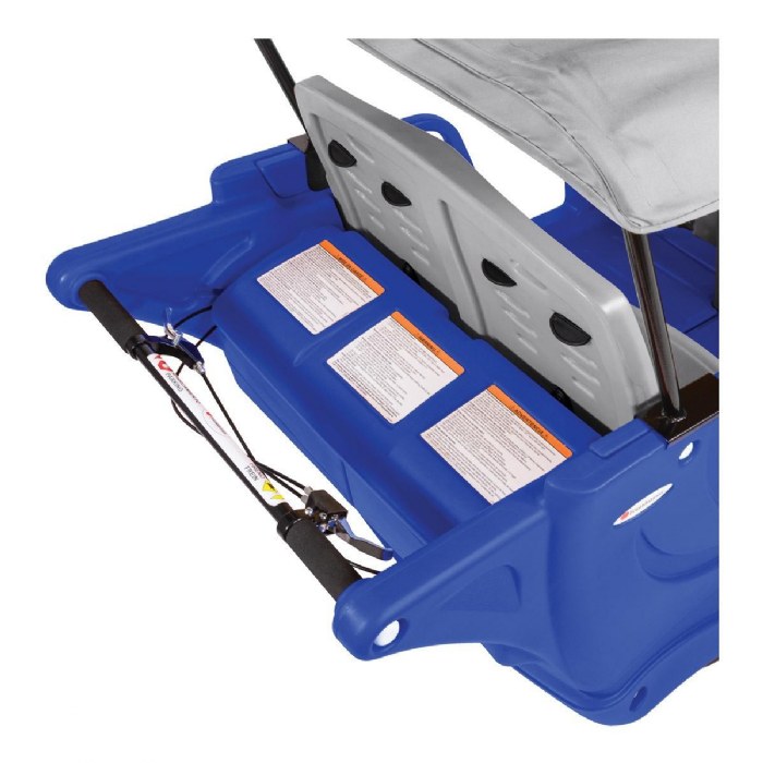 Alternate Image #1 of Gaggle&reg; Parade 6 Child Stroller With 5-Point Adjustable Harness - Blue