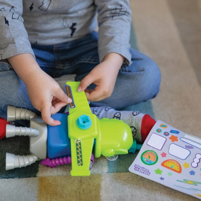 Alternate Image #1 of Design and Drill Robot Workshop XL - Build 6 Robots - 150 Pieces