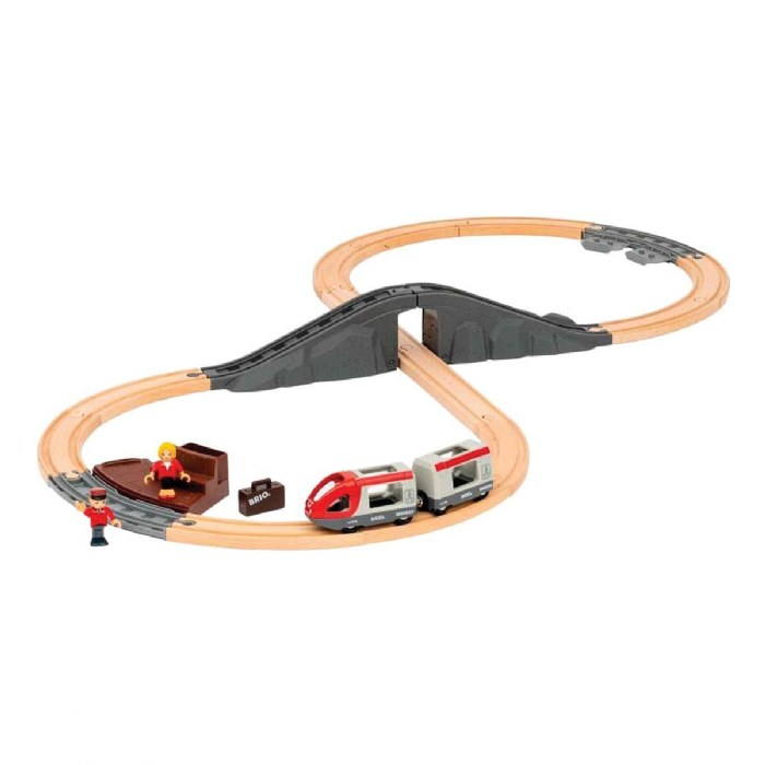 Alternate Image #1 of BRIO&reg; Starter Travel Train Set - 22 Pieces