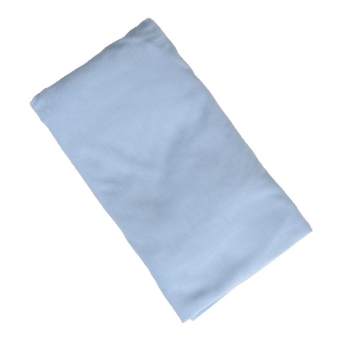 Primary Image of Lightweight Compact Crib Sheet - Blue
