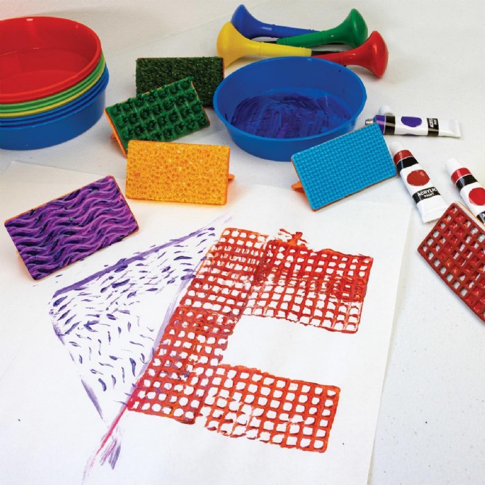 Alternate Image #1 of Textured Art Stampers - Set of 6