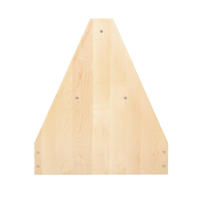 Alternate Image #1 of Maple 5-Shelf 2-Sided Book Display