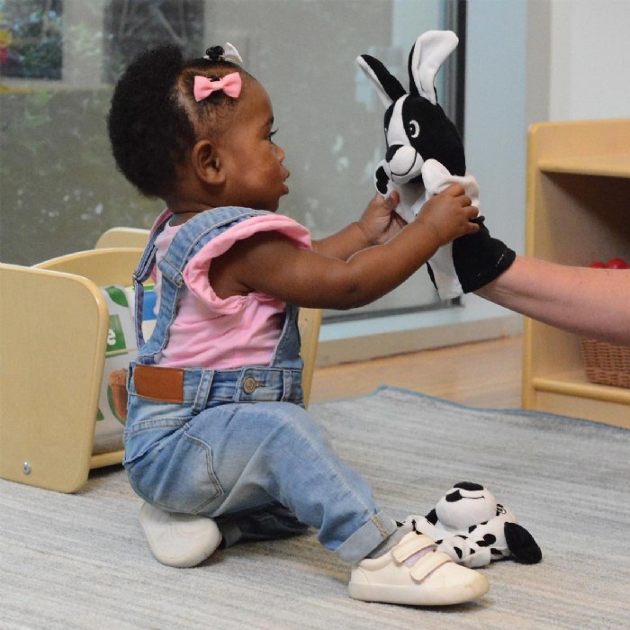 Alternate Image #1 of My First Black & White Puppets - Set of 3