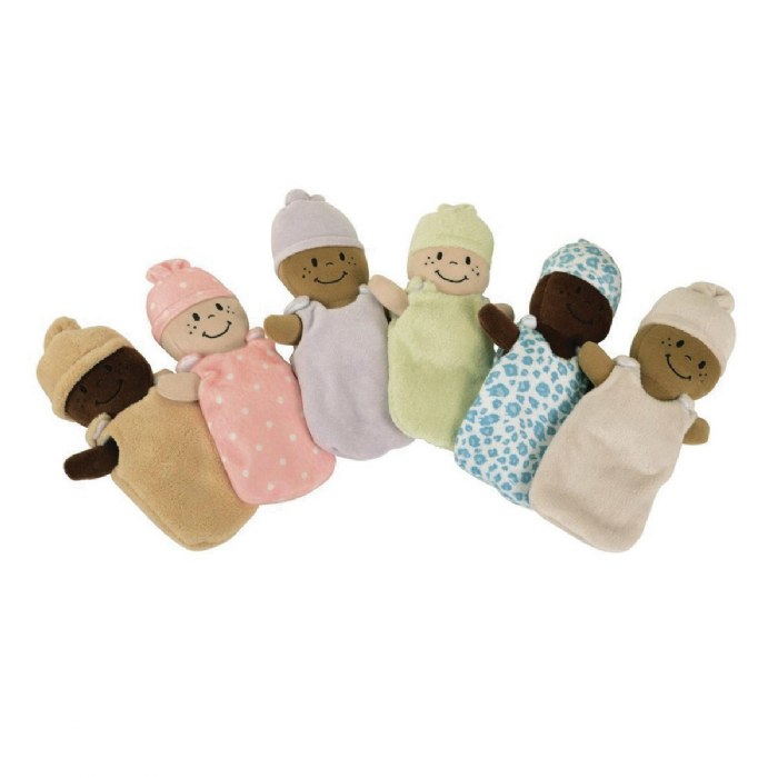 Alternate Image #1 of Basket of Soft Babies with Removable Sack Dresses