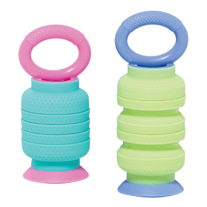 Alternate Image #1 of Krumples Silicone Plungy and Pully - Set of 4