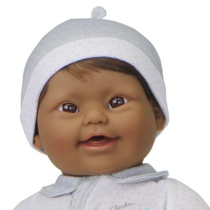 Alternate Image #1 of Hispanic Soft Body Doll with Down Syndrome - 16"
