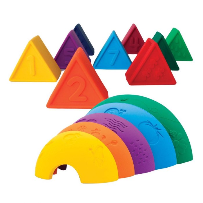 Alternate Image #1 of Silicone Rainbow Blocks and Arches