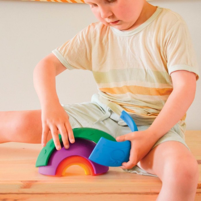 Alternate Image #1 of Silicone Rainbow Blocks and Arches